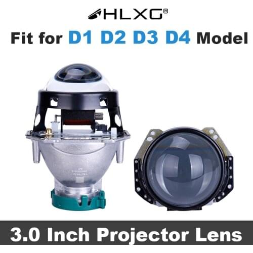 D1S D2S D3S D4S Bi Xenon Lenes 3.0 Inch Universal HID Projector Lens Xenon LED Bulb Motorcycle Car Headlight Lens hlxg