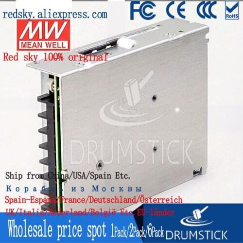 Friendly MEAN WELL 12Pack LRS-100-15 15V 7A meanwell LRS-100 15V 105W Single Output Switching Power Supply
