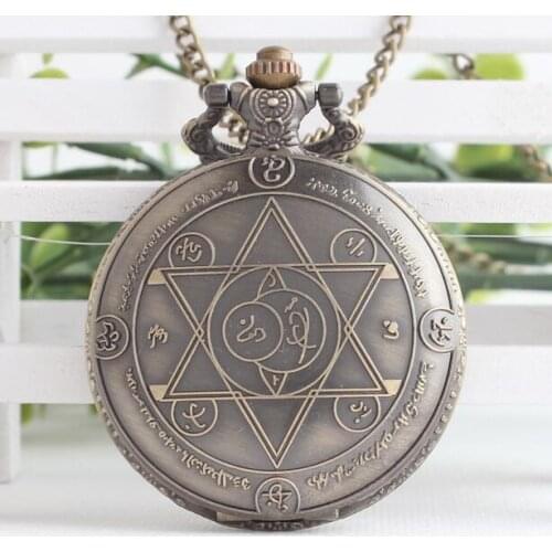Fullmetal AlchemistTo advance the giant wings of liberty Black Butler Roman numerals pocket watches