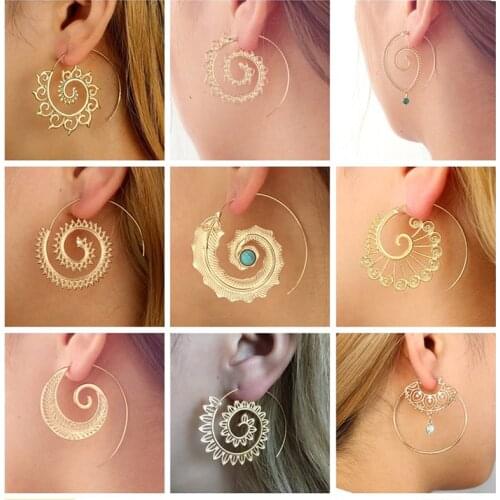 Docona Women's Gold Earrings