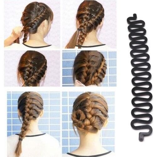 Multi Style Hair Style Braiding Tools Magic Donut Bun Maker DIY Women Girls Hair Accessories Twist Hair Clips Hairdisk Hairpins