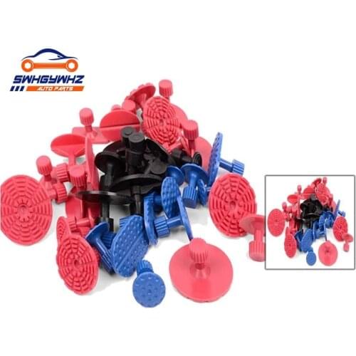 Paintless Dent Repair Tool 78pcs Puller Tabs Plus Glue Pulling Tabs Automotive Car Body Dent Remover Tool Glue Puller Sets Tabs