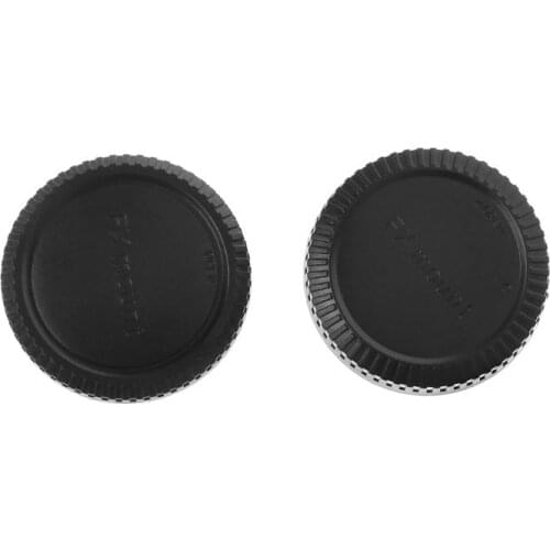 New Rear Lens Body Cap Camera Cover Anti-dust Protection Plastic Black for Fuji Fujifilm FX X Mount