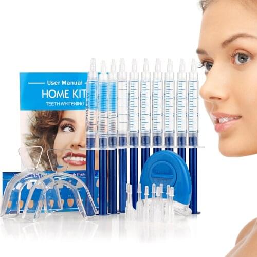 Dental Peroxide Teeth Whitening Kit Tooth Bleaching Gel Kits Dental Brightening Dental Equipment Oral Hygiene Smile Products