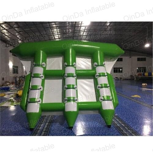Inflatable Banana Boat Towable/Water Sports Inflatable Flyingfish /gonflable flyfish trilling banana boat on hot sale