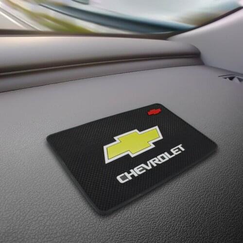 Car Non-Slip Mat Auto Dashboard Phone Anti-Slip Mat For Chevrolet Captiva Trax Equinox Cavalier Cruze Malibu Aveo Accessories