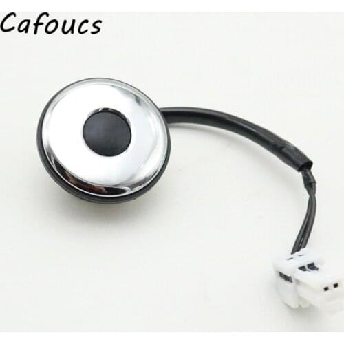Cafoucs Trunk Lid Opener End Cap Open Switch Suitcase Button With Cable 5927A045 For Mitsubishi Lancer CY0A/EVOX CZ4A