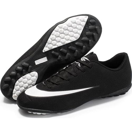 ZHENZU Professional Turf Soccer Shoes Men Cheap Football Boots Kids chuteira futebol zapatos de futbol Eur size 35-44