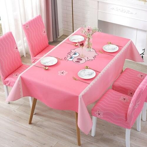 Selling fashion simple Rectangular tablecloth Round Tablecloths Home Table Cover Waterproof linen tablecloth Party decoration