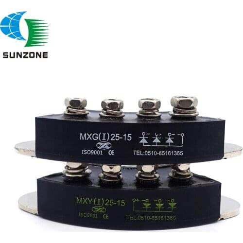 Alternator Rotation Rectifier Controller 25A 1500V Three Phase Diode Bridge Rectifier MXG (I) 25-15 MXY (I) 25-15
