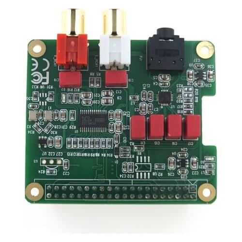 RPI-HIFI-DAC Module PCM5122 HIFI DAC Audio Card Expansion Board For Raspberry Pi 3 Model B/2B/B