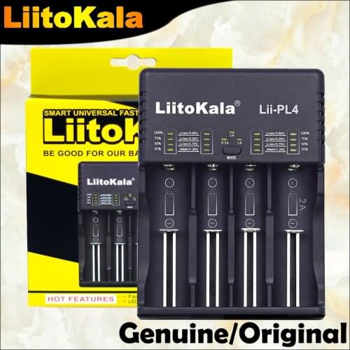 2020 Liitokala Lii-PD4 Lii-PL4 battery charger 18650 charger For 3.7V Li-ion 1.2VNiMH 26650 21700 18350 18500 AA AAA battery