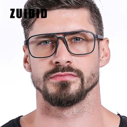 ZUIDID Fashion Vintage Glasses Frame Men Women Computer Gaming Eyewear Ladies Square Myopia Spectacles Optical Eyeglasses frame