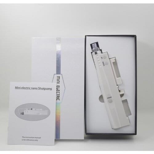 2 In 1 Electric Water Import Machine Face Skin Care Machine Facial Device For Removing Freckles Whitening Shrinking Pores White