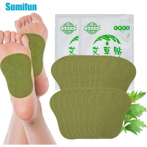 32pcs Wormwood Foot Patch Detoxification Pain Relieving Plaster Relieve Stress Help Sleeping Weight Loss Body Slimming Pad Detox