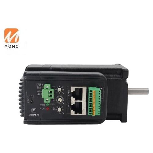 7N.m Nema 34 6A 2 phase integrated closed loostepper motor suppor RS485 rs235 CANOpen