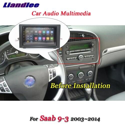 Car Android Multimedia System For Saab 9-3 2003-2014 GPS Navigation Radio Player USB Wifi Screen