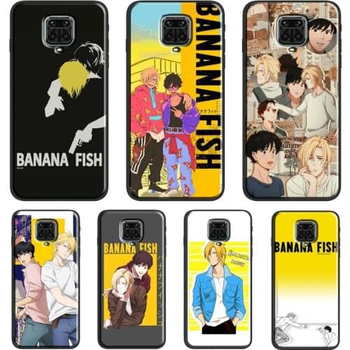 Banana Fish Anime For Xiaomi Redmi Note 10 7 8 9 Pro Note 8T 9S Soft Case For Redmi 9T 9A 9C K40 Pro Cover