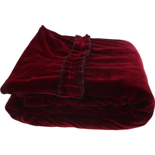 Purple Dustproof Piano Cloth Piano Cover For Upright Piano Parts Accessories