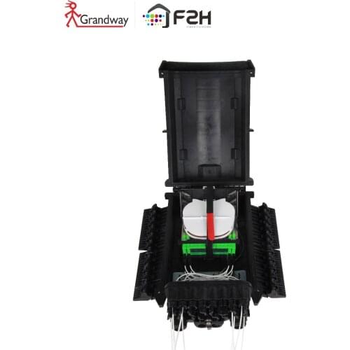 [Grandway Original] Drop Cable Closure F2H-JCD-16-I4 FTTH Drop Cable Type Fiber Optic Splice & Splitter Closure IP68