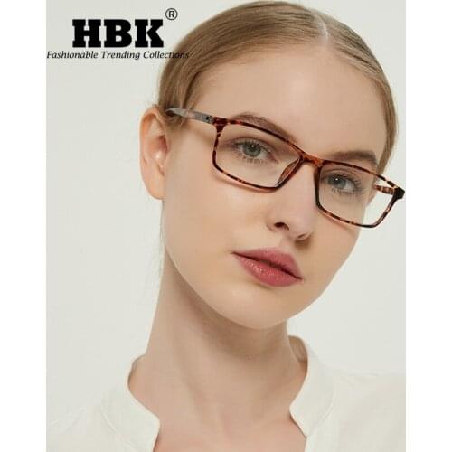 HBK Fashion Blue Light Blocking Glasses Unisex Clear Lens Computer Goggles Spectacles Eyeglasses Men Anti Blue Light Gaming