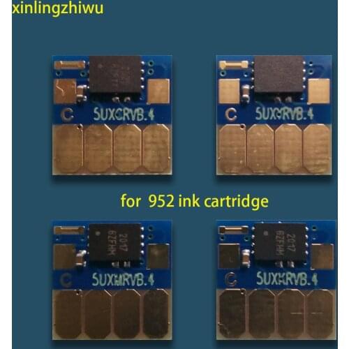 VA hp 952 952XL permanent chip for hp officejet pro 7740 8210 8216 8710 8715 8720 8725 8730 8740 ink cartridge new version