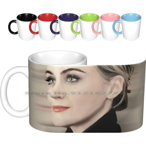 Taylor Schilling Ceramic Mugs Coffee Cups Milk Tea Mug Taylor Schilling Gay Lgbt Creative Trending Vintage Gift Bottle Cup