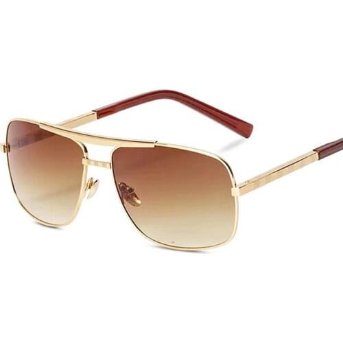 New Arrival Square Men Sunglasses Retro Trending Vintage Brand Designer Sun Glasses For Male UV400 Eyewear