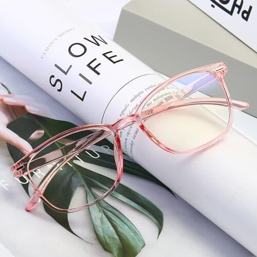 Eyewear New Anti-blue Light Glasses Girl Women Men Computer PC Small Frame Lightweight Trendy Eyeglasses JDA3095