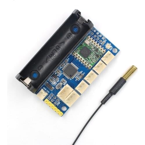 Lora Radio Node V1.0 ATmega328P SX1278 Rola RFM98 433Mhz Radio Module + 3.7V 14500 Lipo Battery charging system