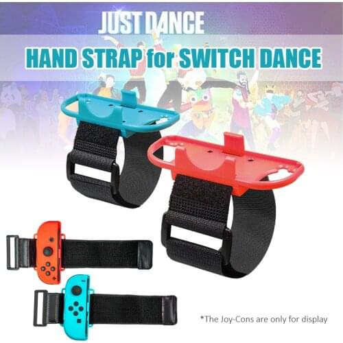 Adjustable Game Bracelet Elastic Hand Strap for Nintendo Switch Joy-Con Controller Wrist Dance Band Armband For Switch Dance
