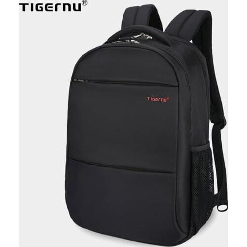 Tigernu Men Women 15-17inch Backpacks Waterproof Nylon Laptop Backpack Bag Casual Male Mochilas Computer School Backpack For Men