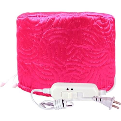Hot Rose Red Star Brand Electric Heating Cap For Hair Coloring Evaporation Cap Hair Care Inverted Film Home cap Dye Hair Cap