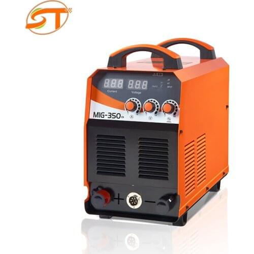 GMAW FCAW 350A New Condition MIG Durable Inverter IGBT MMA Lift TIG MAG MIG350 Welding Machine