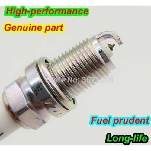 High quality genuine one 4pcs spark plug BKR7EIX Iridium IX ignition plug FOR 2667 IK22 AGPR902P TP392A GSP2044 K7RTI GREAT WALL