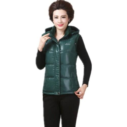 ZB3468 Autumn winter 2020 new Middle aged mother womens wear fashion casual vest casual big size coat cheap wholesale