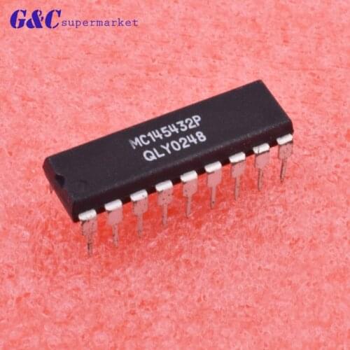 1/5PCS MC145432P DIP-18 4-Bit HIGH QUALITY IC diy electronics