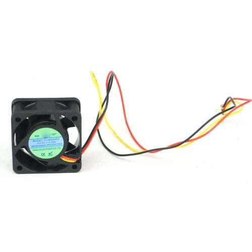 24V DC 40x40x20mm Axial Radiator Fan 8000RPM Dual Ball Bearing Middle Speed