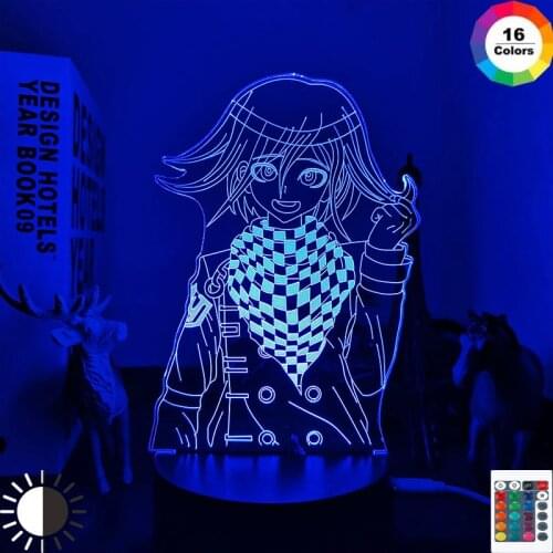 Kokichi Oma Lamp Danganronpa Led Night Light for Room Decoration Child Gift Danganronpa Acrylic Table Lamp Kokichi Oma
