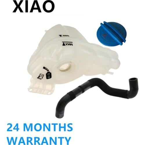 4E0121403G Coolant Expansion Tank Radiator Overflow Reservoir Tank Bottle+Cap+Hose Pipe For Skoda Octavia For Audi A8 Quattro