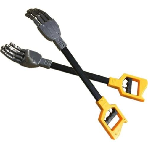 55CM Robot Claw Hand Grabber Grabbing Stick Kid Boy Toy Hand Wrist Strengthen DIY Robot Grab Toy High Quality Plastic Baby Toy
