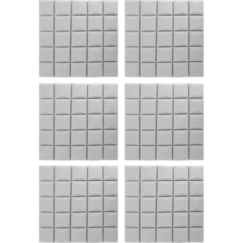 6 Pcs Mushroom Soundproof Foam Sound-Absorbing Cotton Acoustic Panels Studio Soundproofing Foam Wedges Tiles,50X50X3cm CNIM Hot