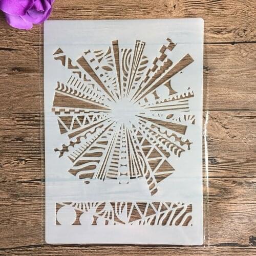 A4 29 *21cm Retro pattern DIY Stencils Wall Painting Scrapbook Coloring Embossing Album Decorative Paper Card Template,wall