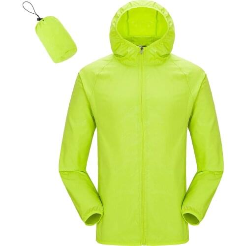 Quick Dry Skin Windbreaker UPF30 Summer Thin Sun Protection Jackets Unisex Long Sleeve Hoody Sweatshirts UV Protect Beachwear