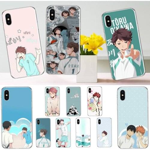 Anime Haikyuu Oikawa volleyball Phone Cases for iPhone 11 12 pro XS MAX 8 7 6 6S Plus X 5S SE 2020 XR