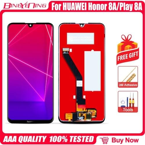 For Huawei Honor Play 8A/ Honor 8A LCD Display with Frame Digitizer Assembly Touch Screen LCD TouchScreen Repair Part