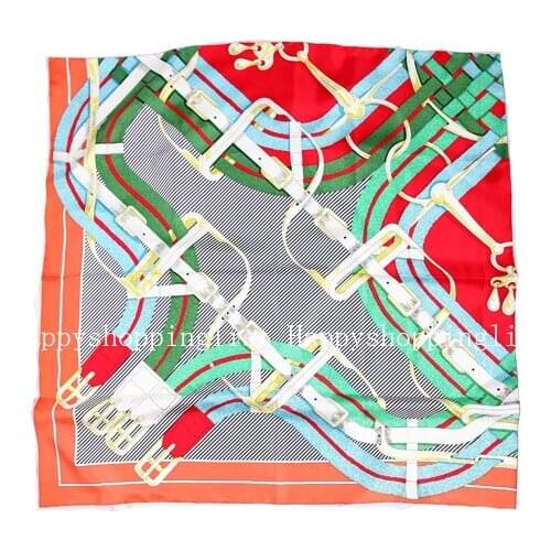 ELEGANT HANDMADE BRAND 100% 14mmTwill Silk Scarf