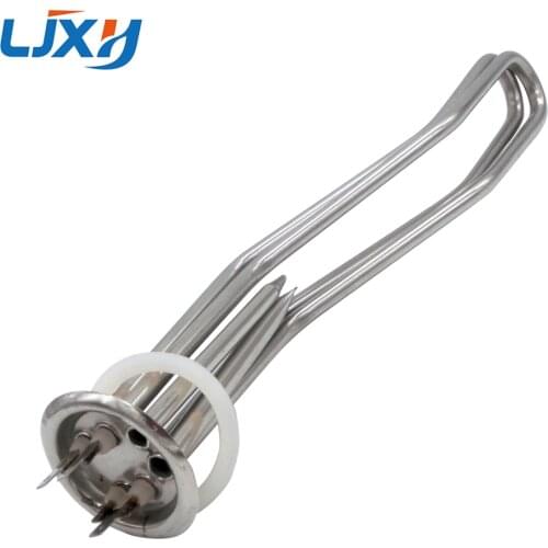 LJXH Electric Water Heater Heating Pipe 3KW, 201 Stainless Steel Heaters,Disc 63/93mm,Spare parts for Equipment Water Heaters