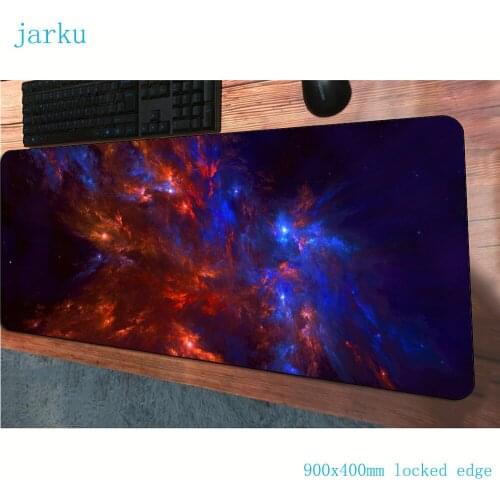 Nebula mats 900x400MM hot sales gaming mouse pad keyboard mousepad locrkand pc notebook gamer accessories padmouse mat