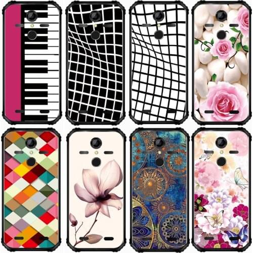 Back Soft Silicone Phone Covers for AGM A9 Mobile Phone Cases for Agm a 9 Bags
